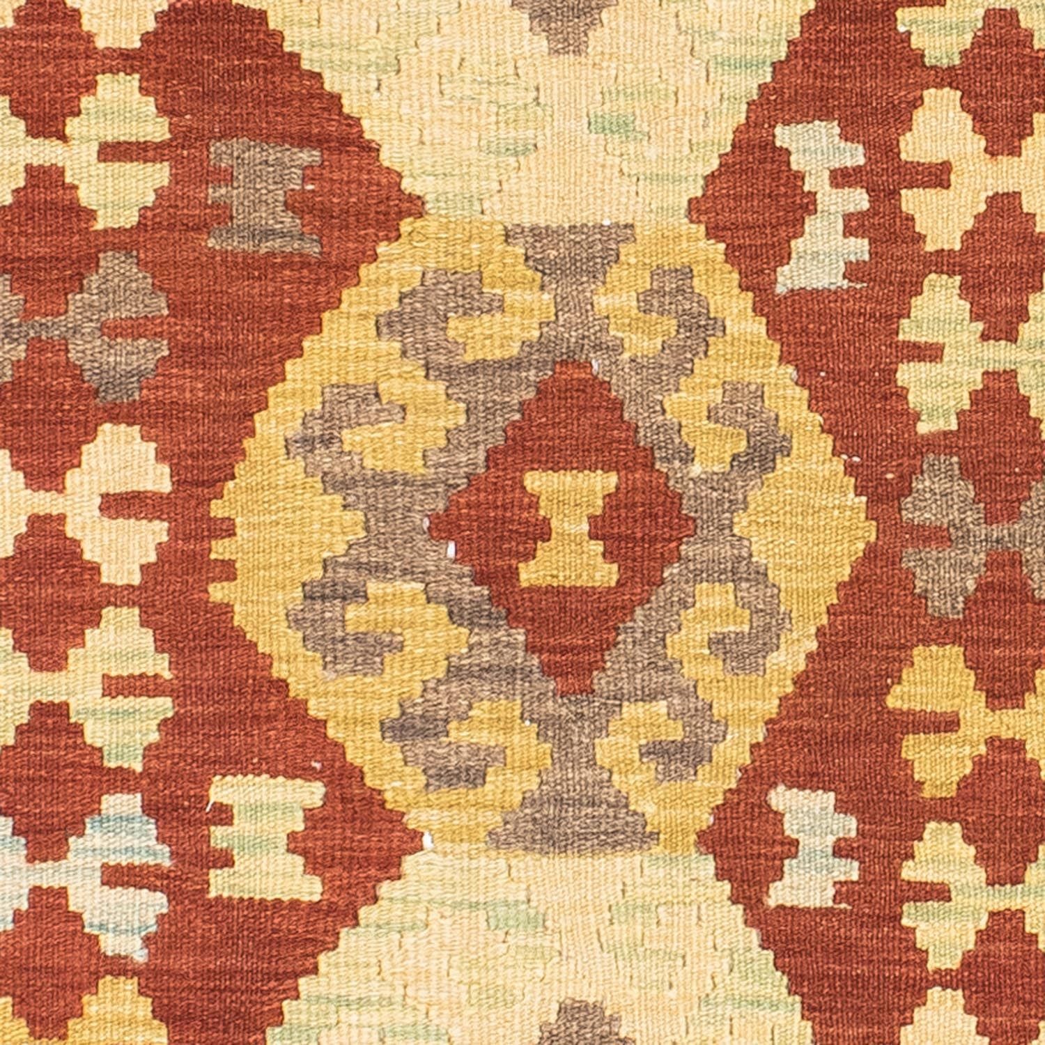 Alfombra de pasillo Alfombra Kelim - Oriental - 195 x 67 cm - óxido