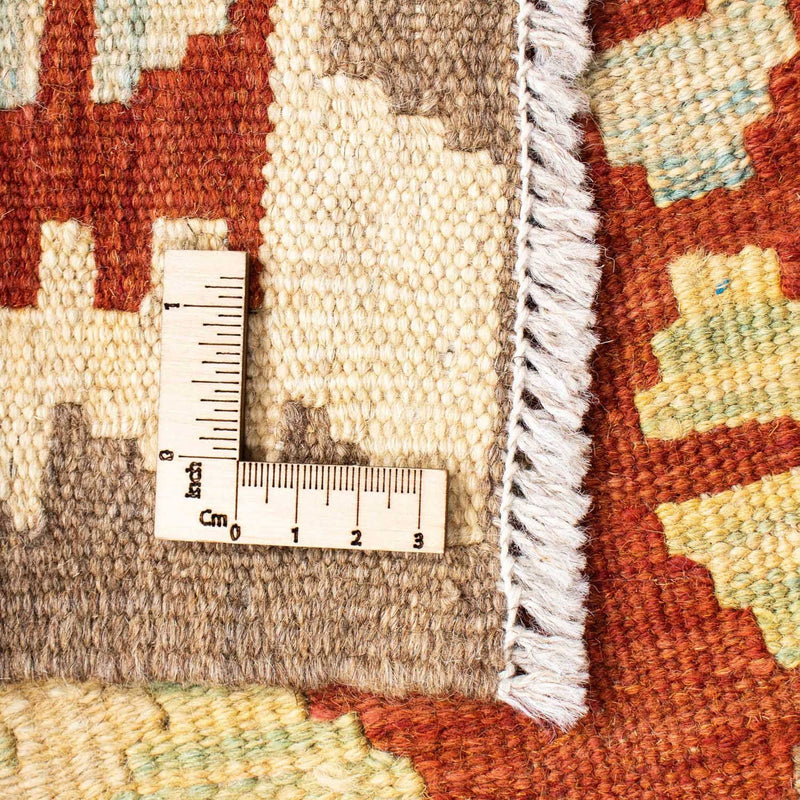 Alfombra de pasillo Alfombra Kelim - Oriental - 195 x 67 cm - óxido