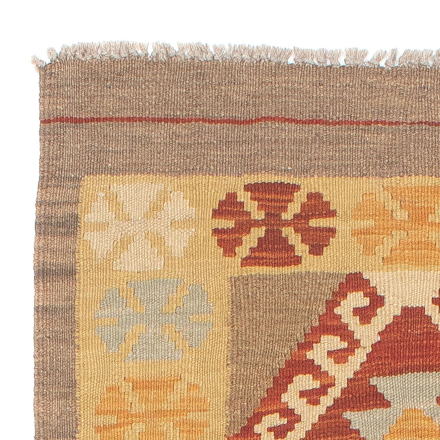 Kilim Maimana Alfombra 195x62cm - Alfombra de lana