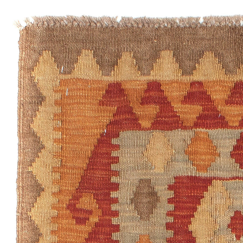 Alfombra de pasillo Alfombra Kelim - Splash - 196 x 63 cm - multicolor