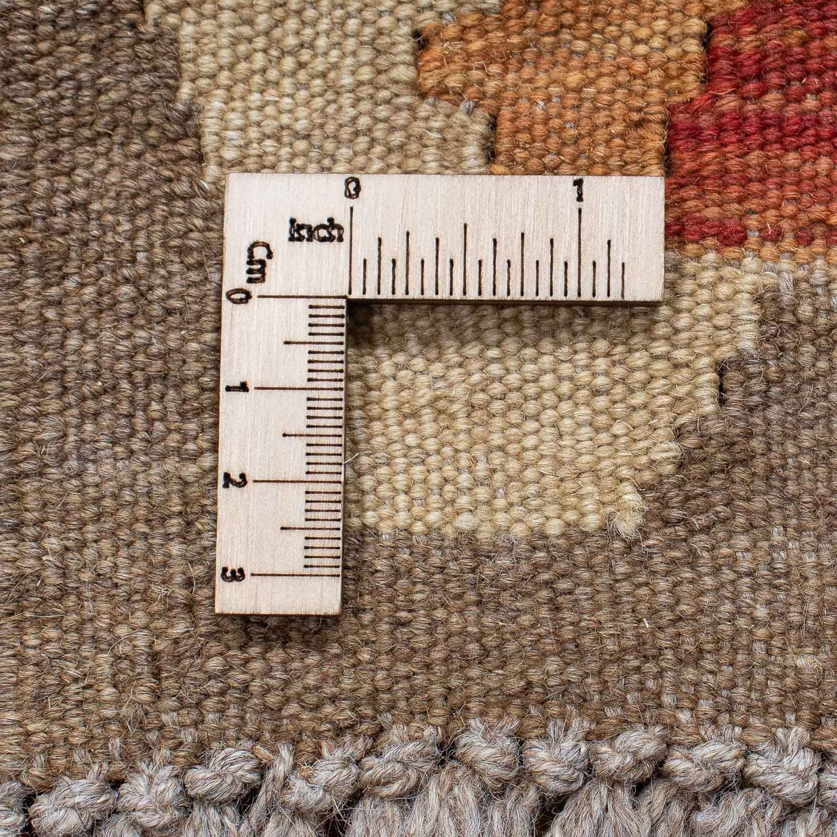 Alfombra de pasillo Alfombra Kelim - Splash - 196 x 63 cm - multicolor