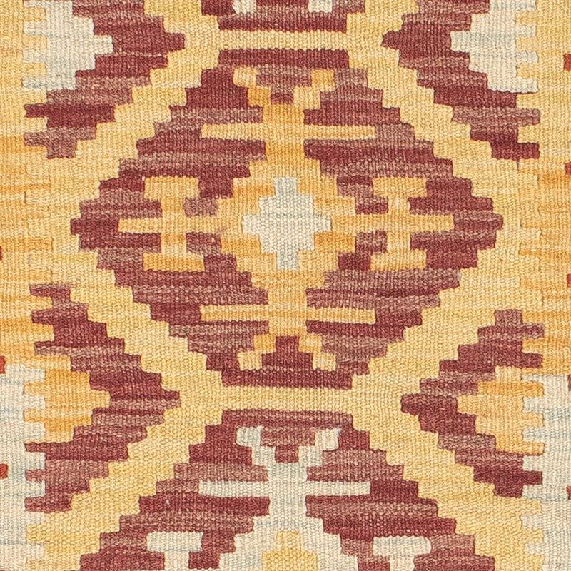 Alfombra de pasillo Alfombra Kelim - Splash - 203 x 63 cm - multicolor