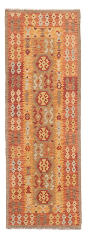 Alfombra de pasillo Alfombra Kelim - Splash - 196 x 66 cm - multicolor