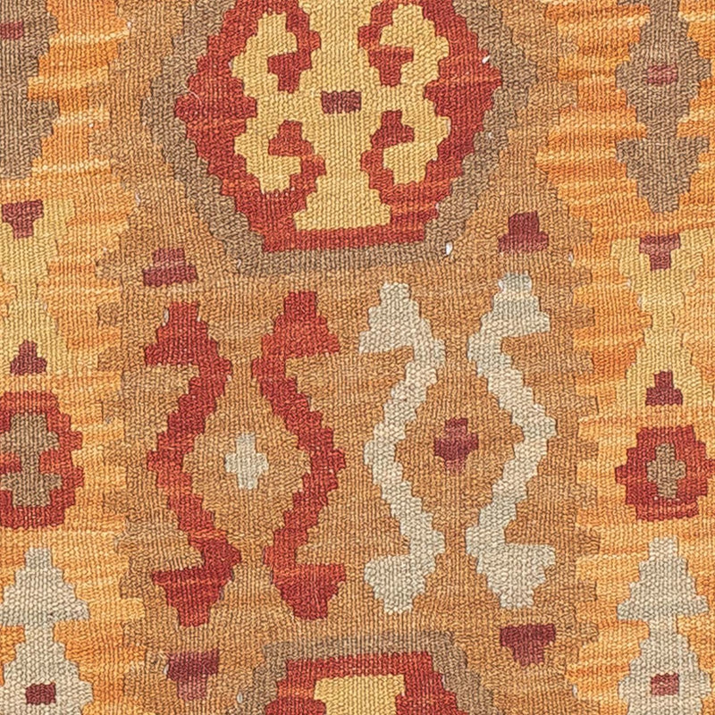 Alfombra de pasillo Alfombra Kelim - Splash - 196 x 66 cm - multicolor