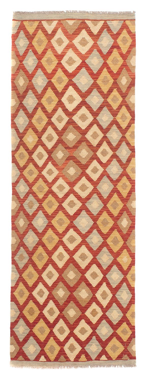 Alfombra de pasillo Alfombra Kelim - Splash - 185 x 69 cm - multicolor
