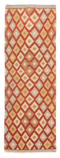 Alfombra de pasillo Alfombra Kelim - Splash - 185 x 69 cm - multicolor