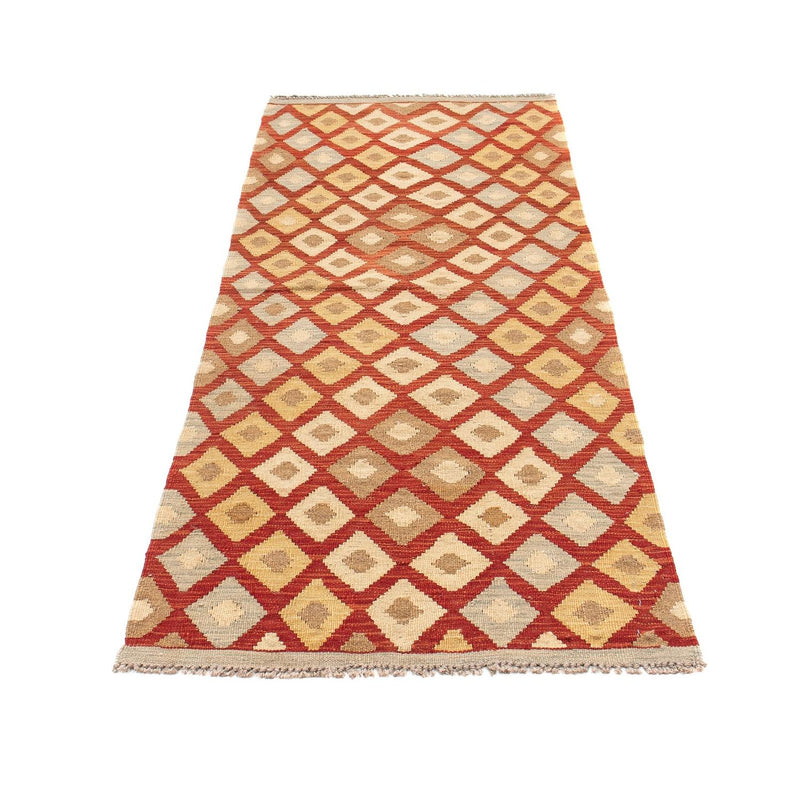 Alfombra de pasillo Alfombra Kelim - Splash - 185 x 69 cm - multicolor