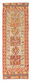 Alfombra de pasillo Alfombra Kelim - Splash - 194 x 65 cm - multicolor