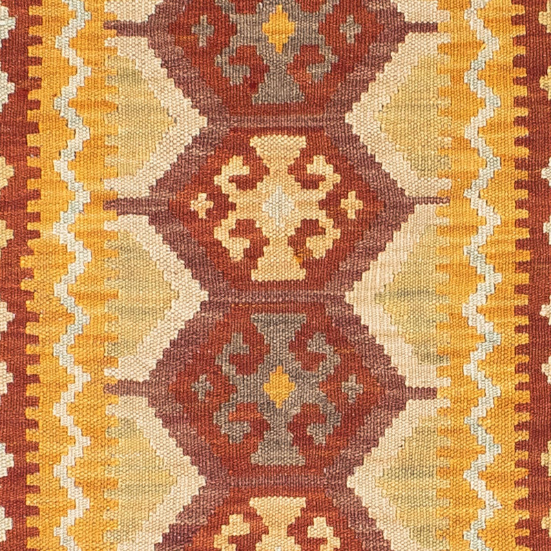 Alfombra de pasillo Alfombra Kelim - Oriental - 195 x 65 cm - óxido