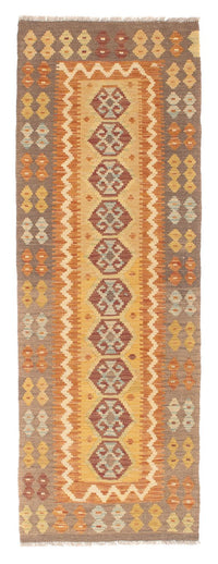 Alfombra de pasillo Alfombra Kelim - Splash - 192 x 67 cm - multicolor