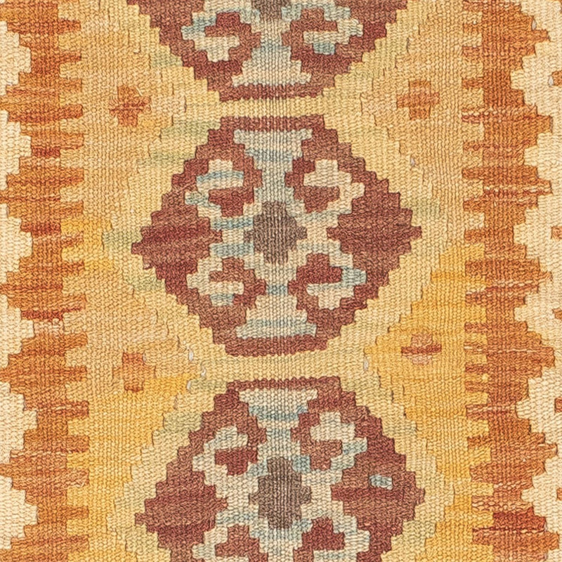 Alfombra de pasillo Alfombra Kelim - Splash - 192 x 67 cm - multicolor