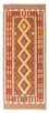 Alfombra de pasillo Alfombra Kelim - Oriental - 192 x 76 cm - óxido