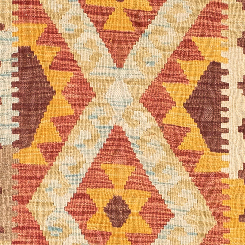 Alfombra de pasillo Alfombra Kelim - Oriental - 200 x 70 cm - beige