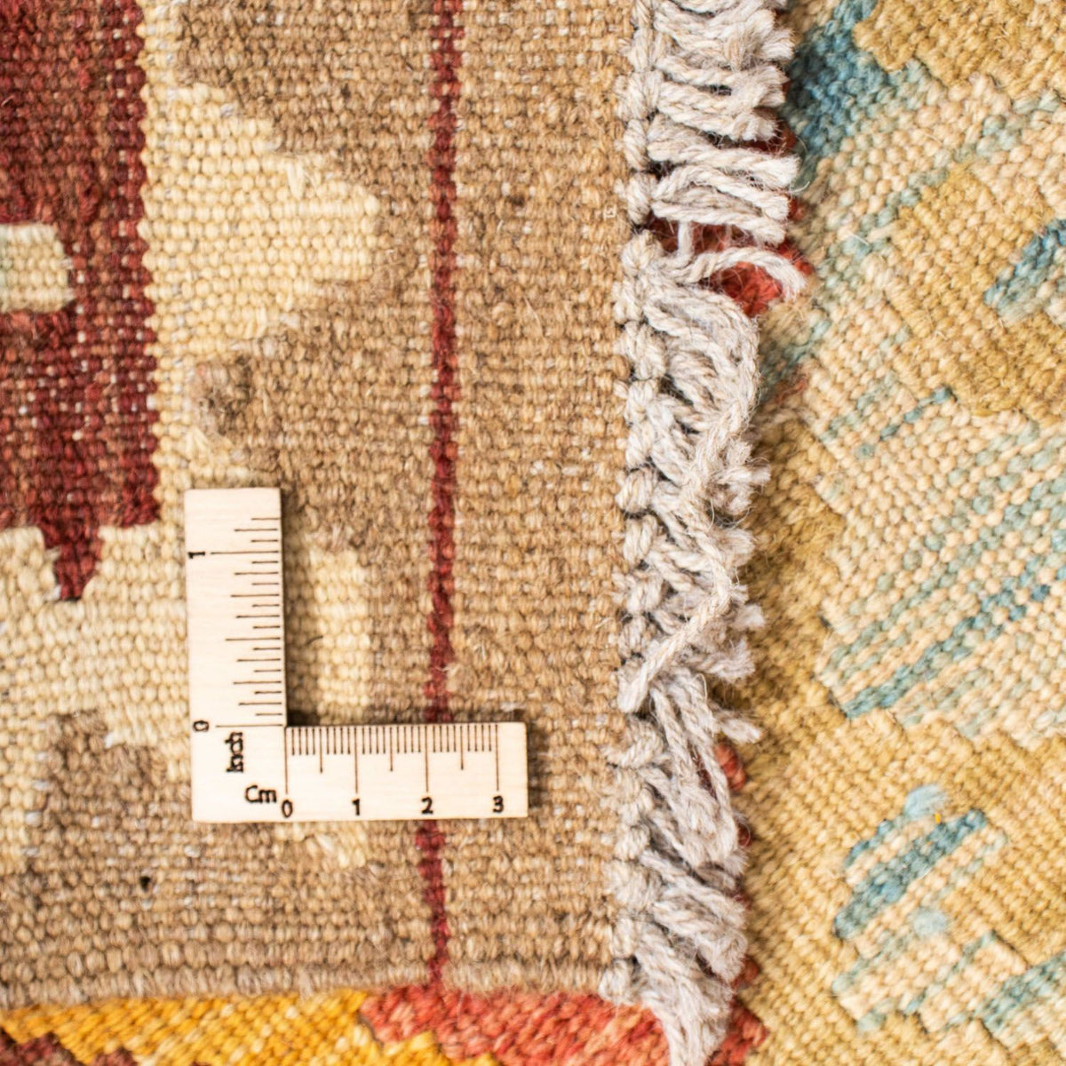 Alfombra de pasillo Alfombra Kelim - Oriental - 200 x 70 cm - beige