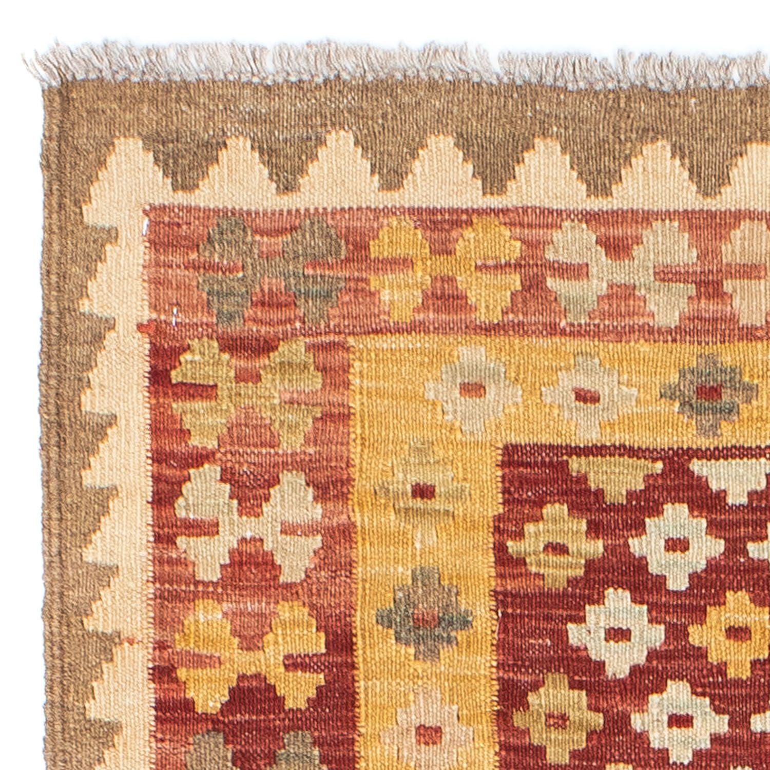 Alfombra de pasillo Alfombra Kelim - Oriental - 197 x 73 cm - óxido