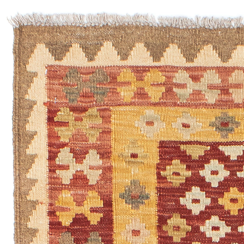 Alfombra de pasillo Alfombra Kelim - Oriental - 197 x 73 cm - óxido