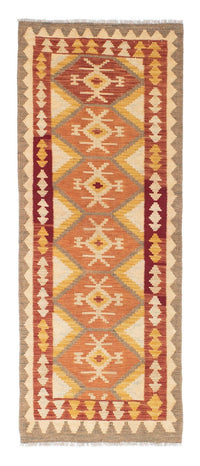 Alfombra de pasillo Alfombra Kelim - Oriental - 190 x 71 cm - beige