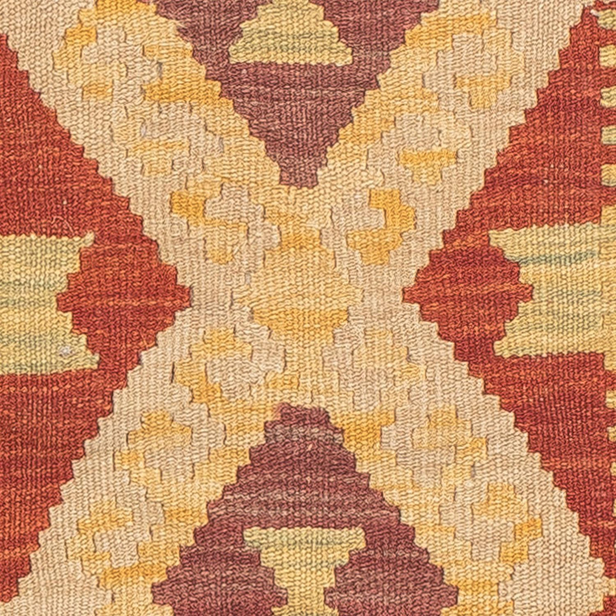 Alfombra de pasillo Alfombra Kelim - Splash - 152 x 61 cm - multicolor