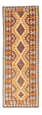 Alfombra de pasillo Alfombra Kelim - Oriental - 194 x 63 cm - beige