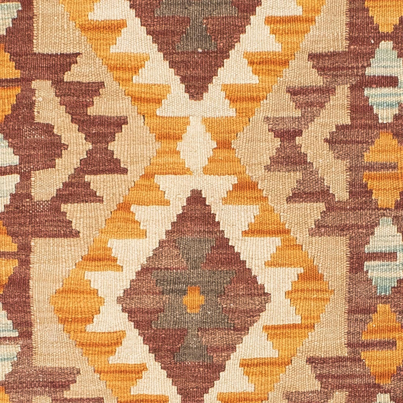 Alfombra de pasillo Alfombra Kelim - Oriental - 194 x 63 cm - beige