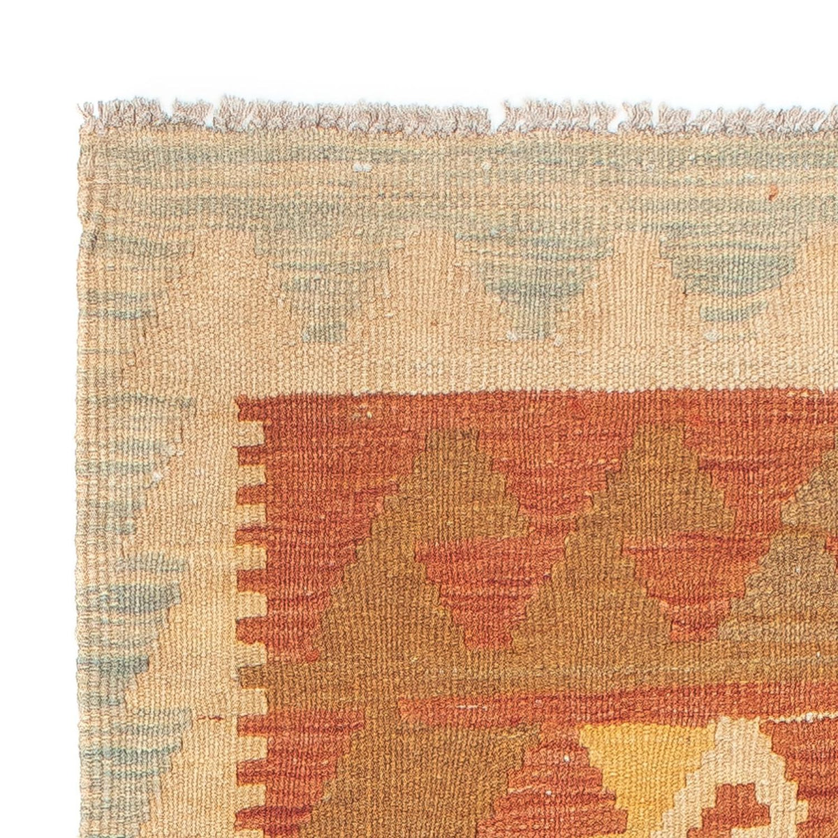 Kilim Maimana Alfombra 60x200cm - Alfombra de lana