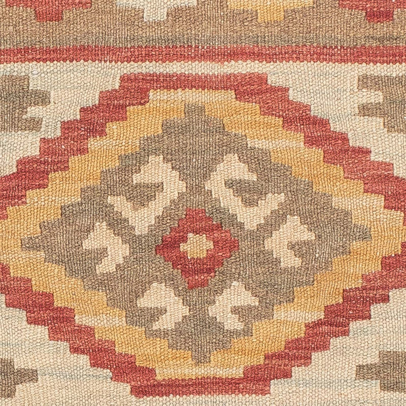 Alfombra de pasillo Alfombra Kelim - Splash - 205 x 64 cm - multicolor
