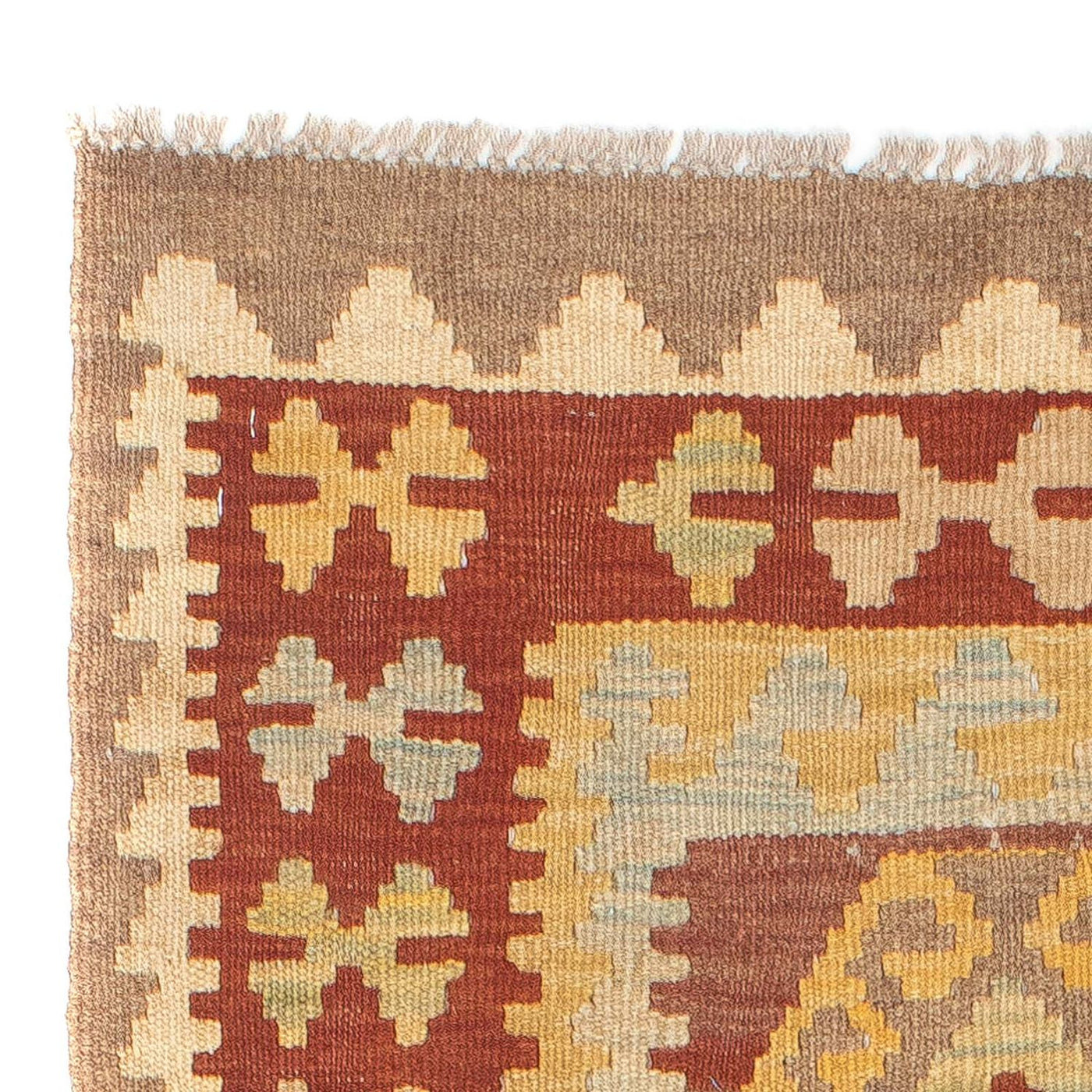 Kilim Maimana Alfombra 210x69cm - Alfombra de lana