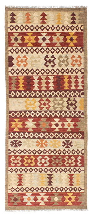 Alfombra de pasillo Alfombra Kelim - Oriental - 194 x 75 cm - multicolor