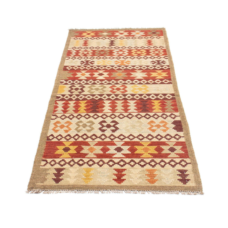 Alfombra de pasillo Alfombra Kelim - Oriental - 194 x 75 cm - multicolor