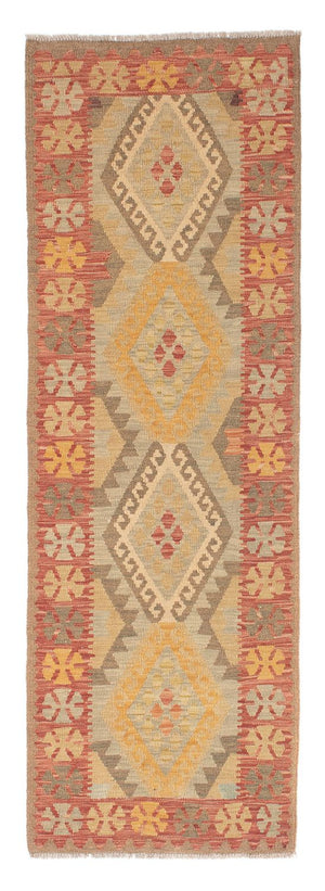 Alfombra de pasillo Alfombra Kelim - Splash - 205 x 66 cm - multicolor