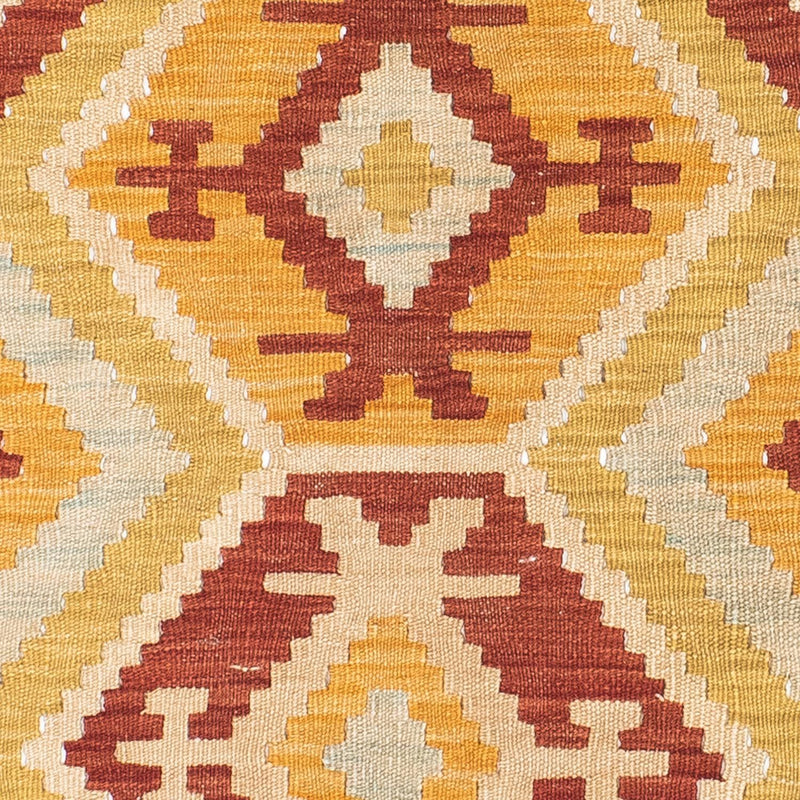 Alfombra de pasillo Alfombra Kelim - Oriental - 197 x 70 cm - beige