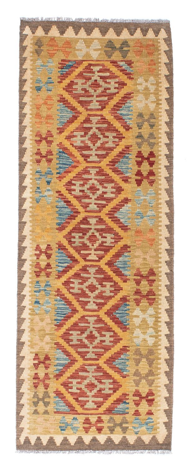 Alfombra de pasillo Alfombra Kelim - Oriental - 189 x 70 cm - multicolor