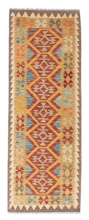 Alfombra de pasillo Alfombra Kelim - Oriental - 189 x 70 cm - multicolor