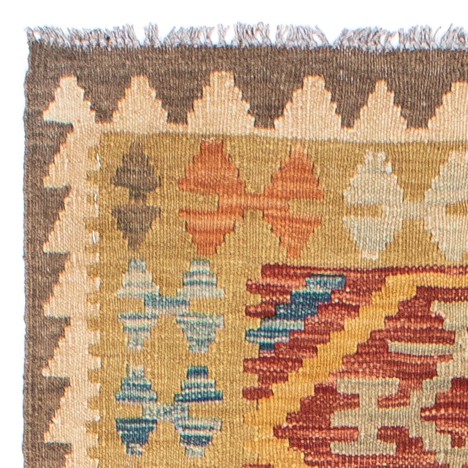 Alfombra de pasillo Alfombra Kelim - Oriental - 189 x 70 cm - multicolor