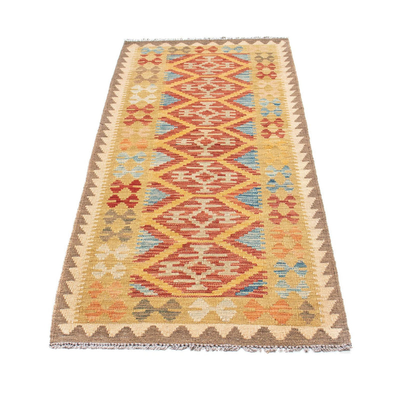 Alfombra de pasillo Alfombra Kelim - Oriental - 189 x 70 cm - multicolor