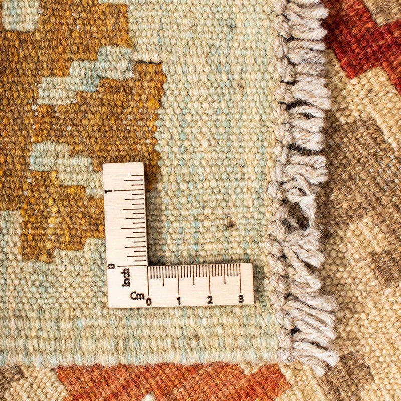 Alfombra de pasillo Alfombra Kelim - Oriental - 203 x 70 cm - beige