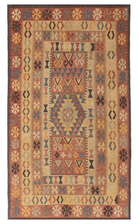 Alfombra Kelim - Oriental - 204 x 130 cm - multicolor