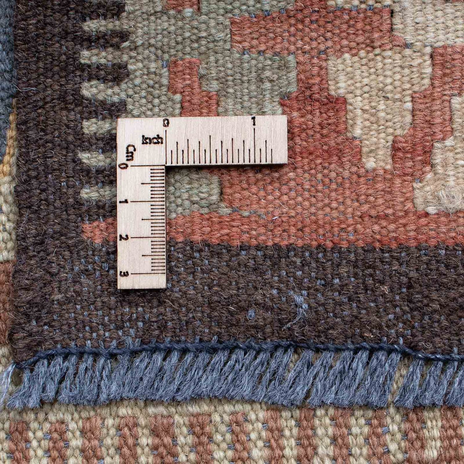 Alfombra Kelim - Oriental - 204 x 130 cm - multicolor