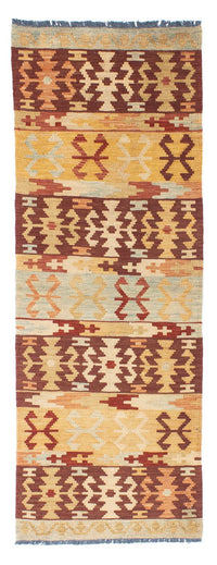 Alfombra de pasillo Alfombra Kelim - Oriental - 209 x 72 cm - multicolor