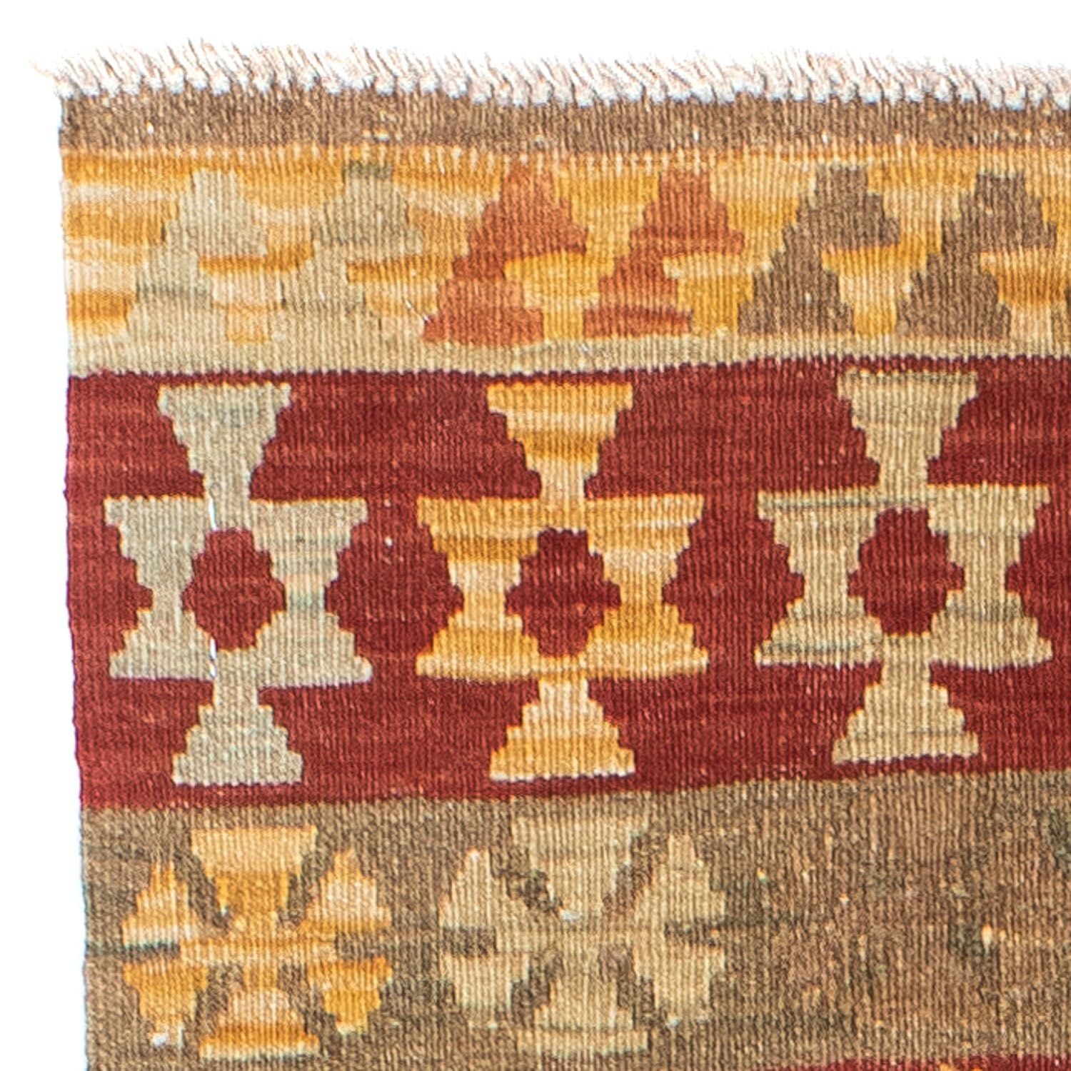 Alfombra de pasillo Alfombra Kelim - Oriental - 197 x 75 cm - multicolor