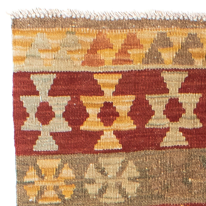 Alfombra de pasillo Alfombra Kelim - Oriental - 197 x 75 cm - multicolor