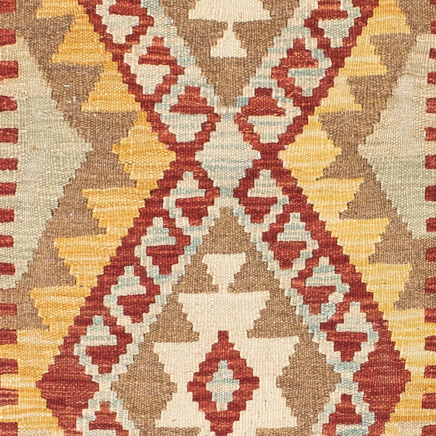 Alfombra de pasillo Alfombra Kelim - Oriental - 187 x 71 cm - óxido