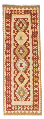 Alfombra de pasillo Alfombra Kelim - Oriental - 206 x 71 cm - beige