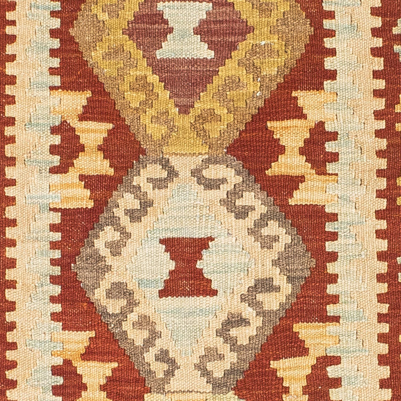 Alfombra de pasillo Alfombra Kelim - Oriental - 206 x 71 cm - beige