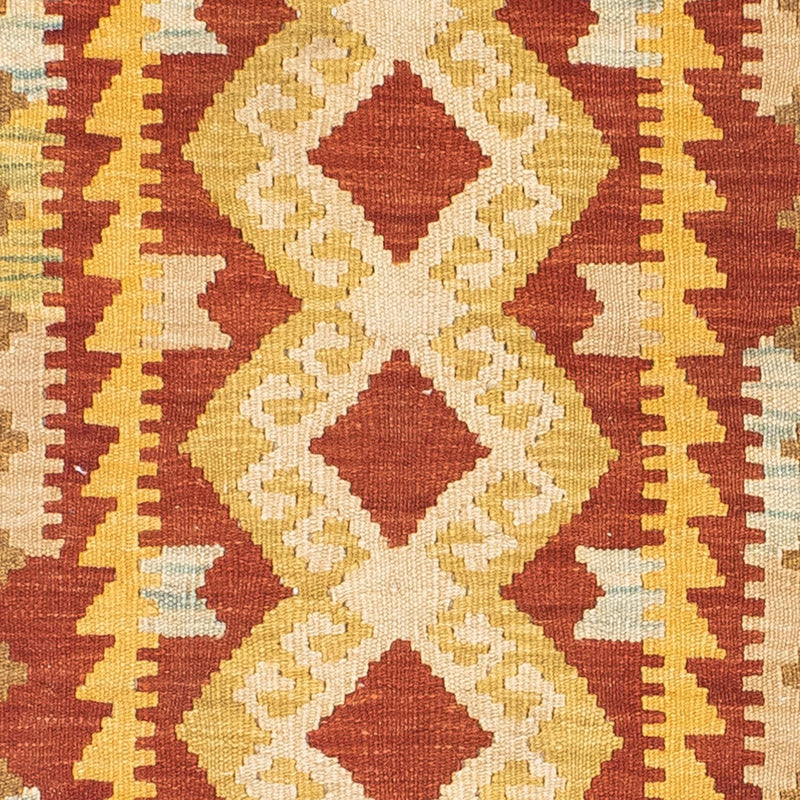 Alfombra de pasillo Alfombra Kelim - Oriental - 202 x 70 cm - beige