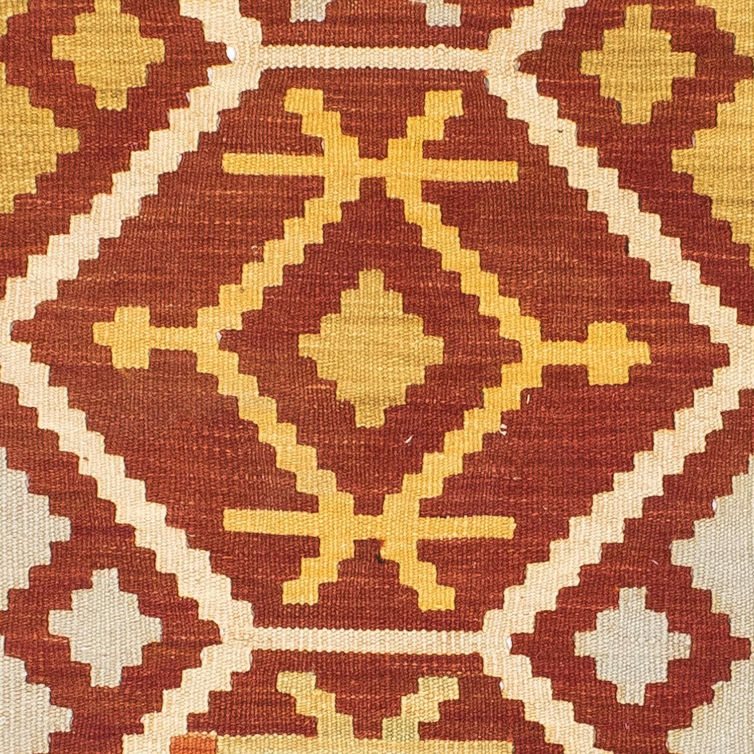 Alfombra de pasillo Alfombra Kelim - Oriental - 206 x 73 cm - óxido