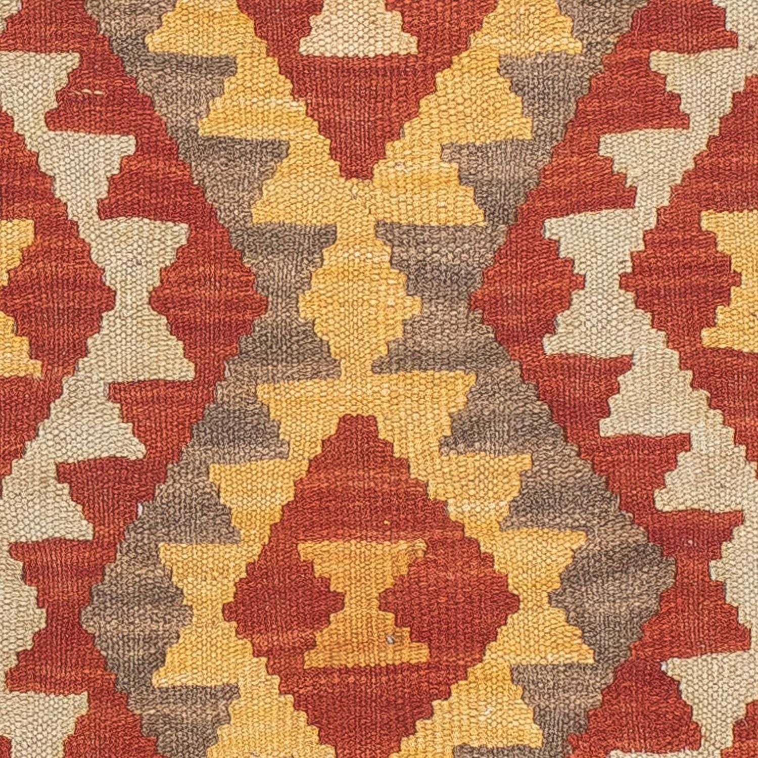 Alfombra de pasillo Alfombra Kelim - Splash - 206 x 66 cm - multicolor