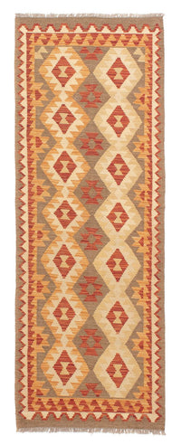 Alfombra de pasillo Alfombra Kelim - Splash - 193 x 66 cm - multicolor