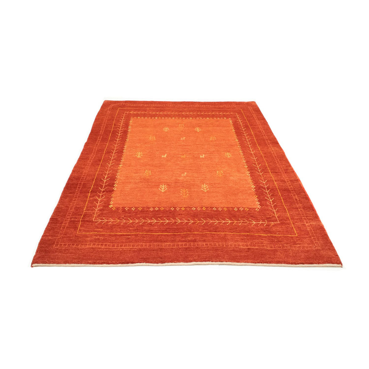 Alfombra Gabbeh - Persa - 238 x 175 cm - rojo