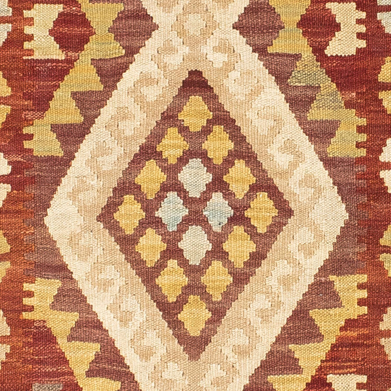 Alfombra de pasillo Alfombra Kelim - Oriental - 210 x 68 cm - beige